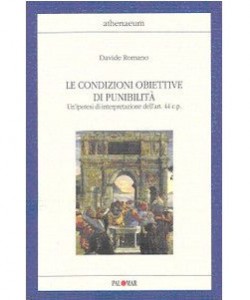 Le condizioni obiettive di punibilità di Davide romano